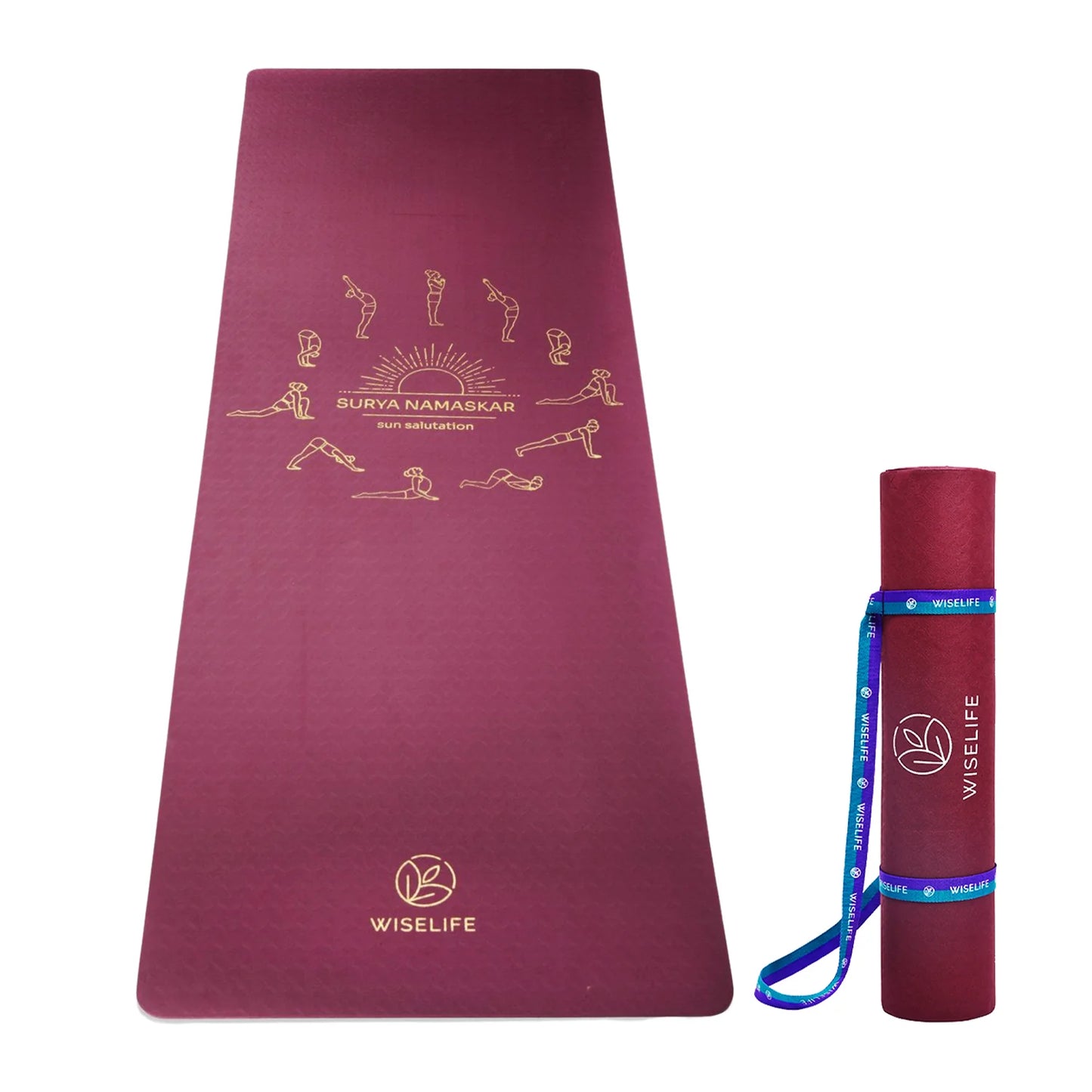 Pro Balance TPE Yoga Mat – Extra Large, Non-Slip & Eco-Friendly