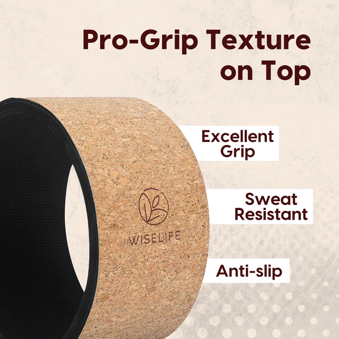 Relieve Back Pain & Enhance Flexibility with the WiseLife Yoga Back Wheel