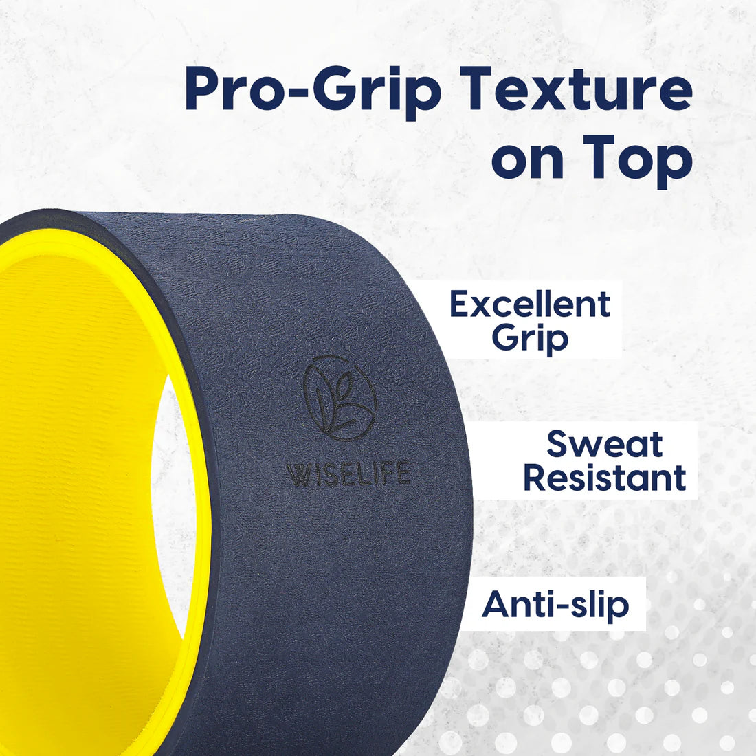 Relieve Back Pain & Enhance Flexibility with the WiseLife Yoga Back Wheel
