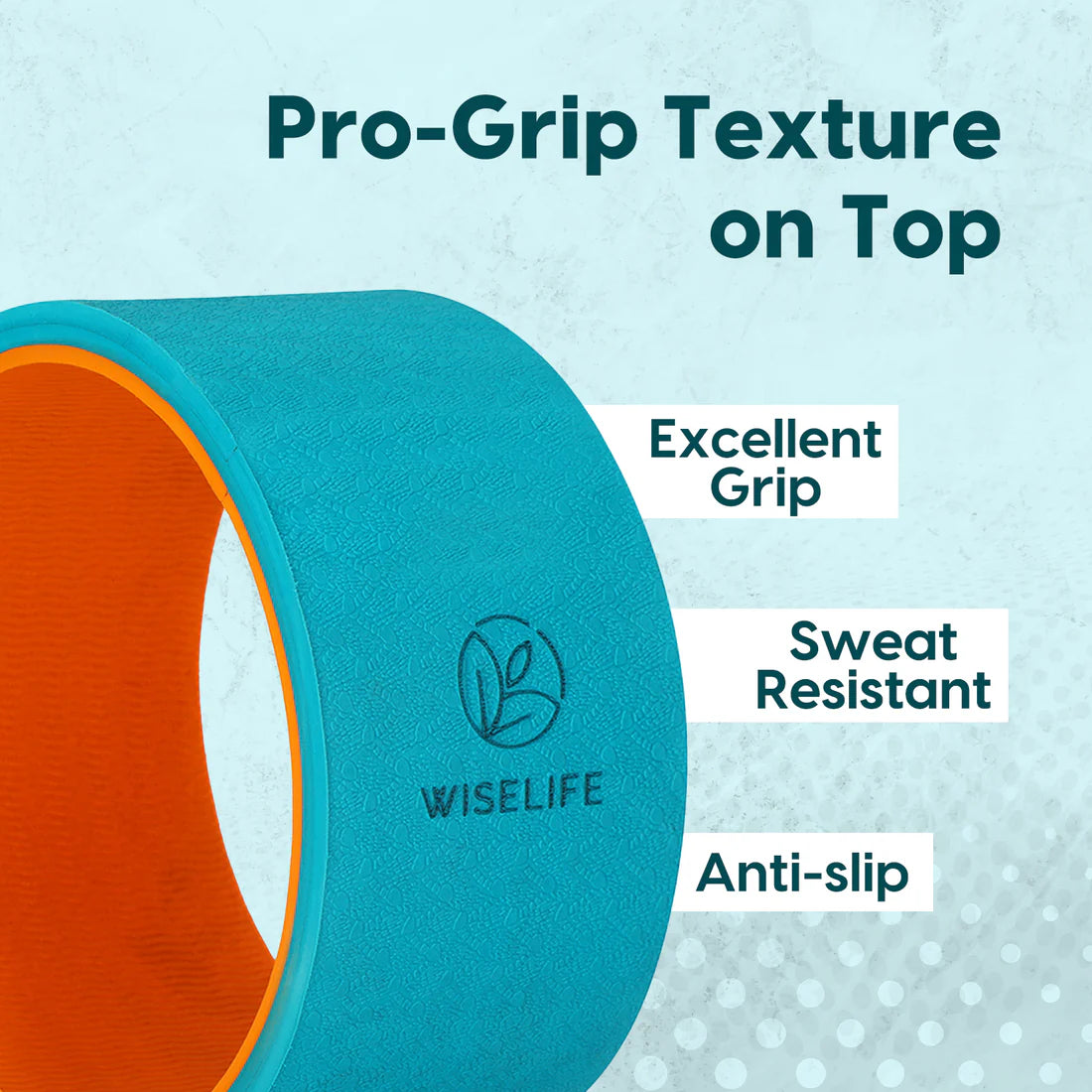 Relieve Back Pain & Enhance Flexibility with the WiseLife Yoga Back Wheel