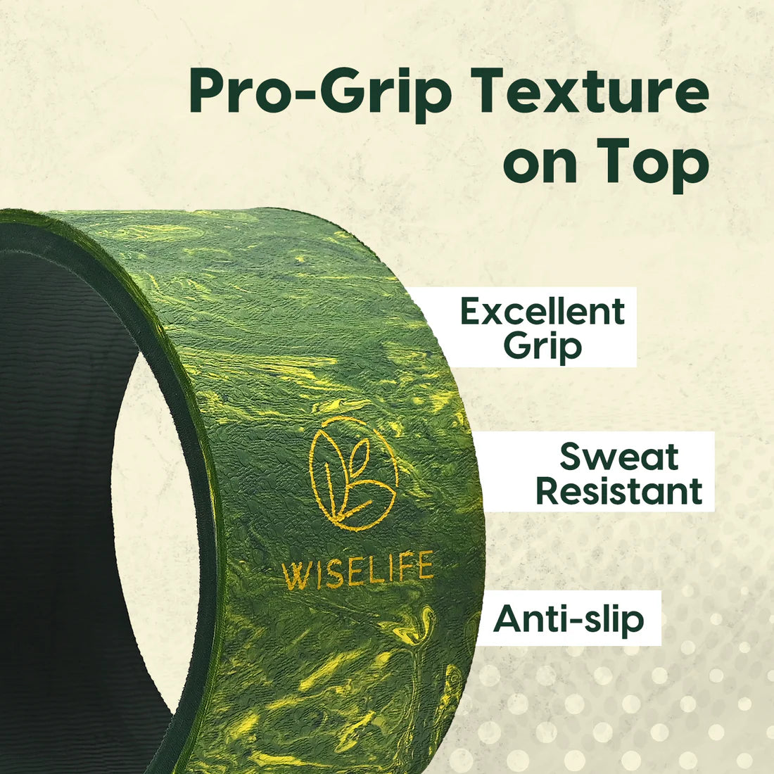 Relieve Back Pain & Enhance Flexibility with the WiseLife Yoga Back Wheel
