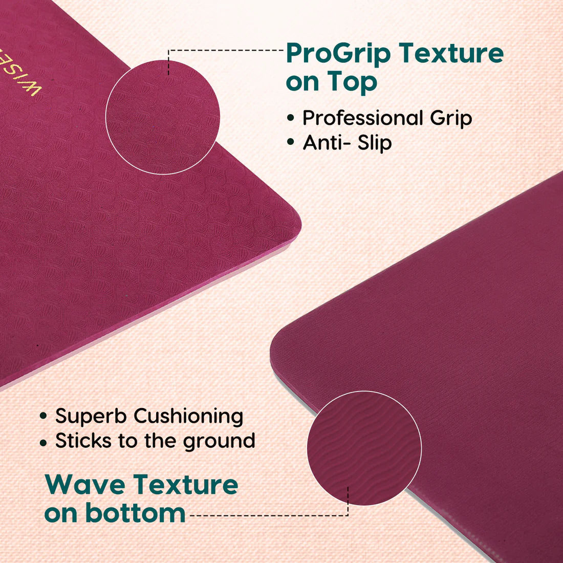Pro Balance TPE Yoga Mat – Extra Large, Non-Slip & Eco-Friendly