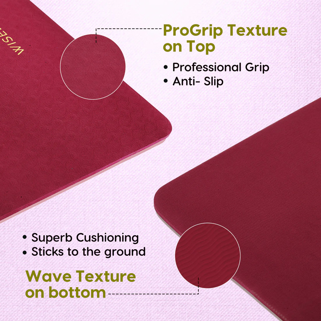 Pro Balance TPE Yoga Mat – Extra Large, Non-Slip & Eco-Friendly
