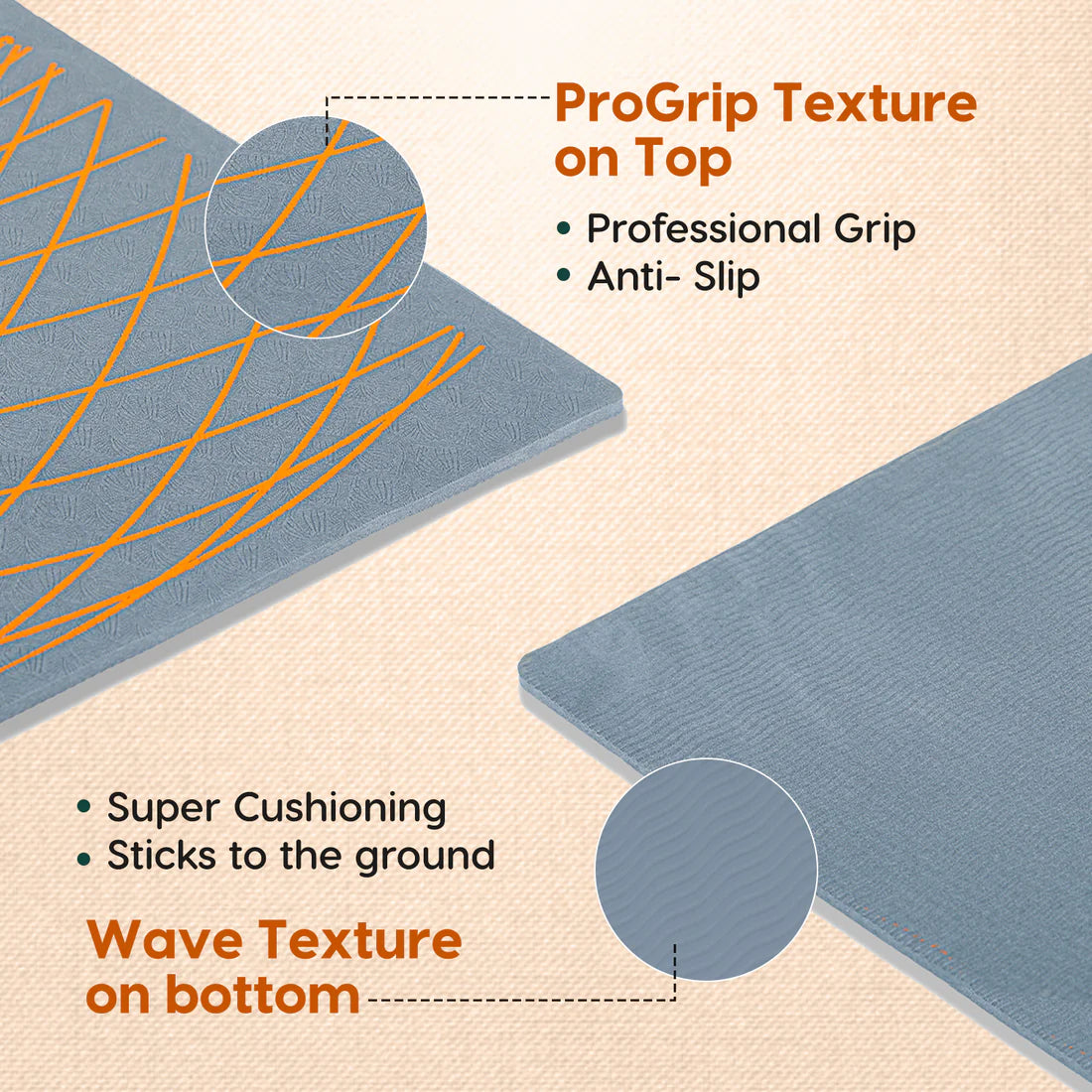 Pro Balance TPE Yoga Mat – Extra Large, Non-Slip & Eco-Friendly