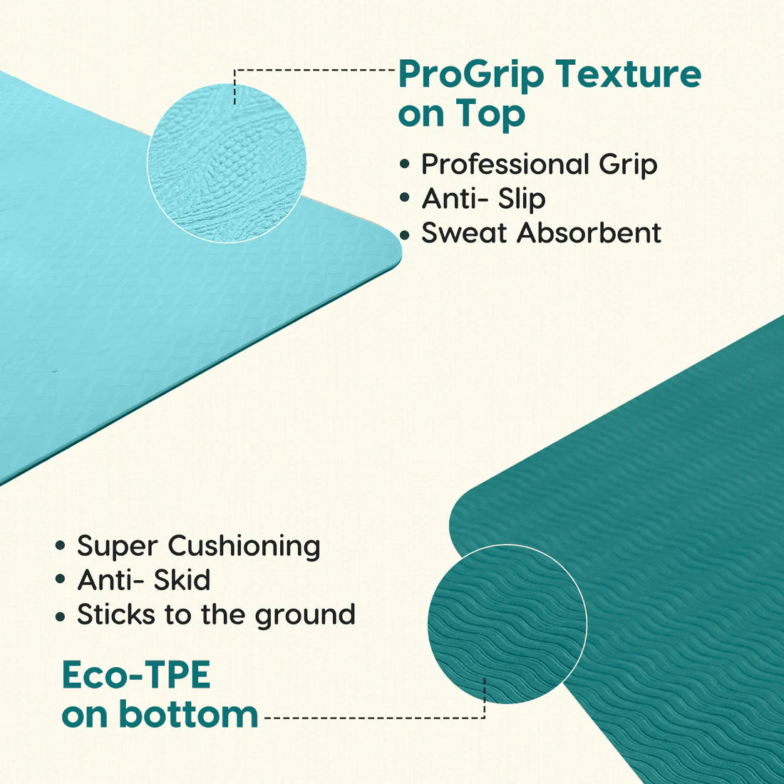 Pro Balance Yoga Mat – Extra Large, Non-Slip & Eco-Friendly