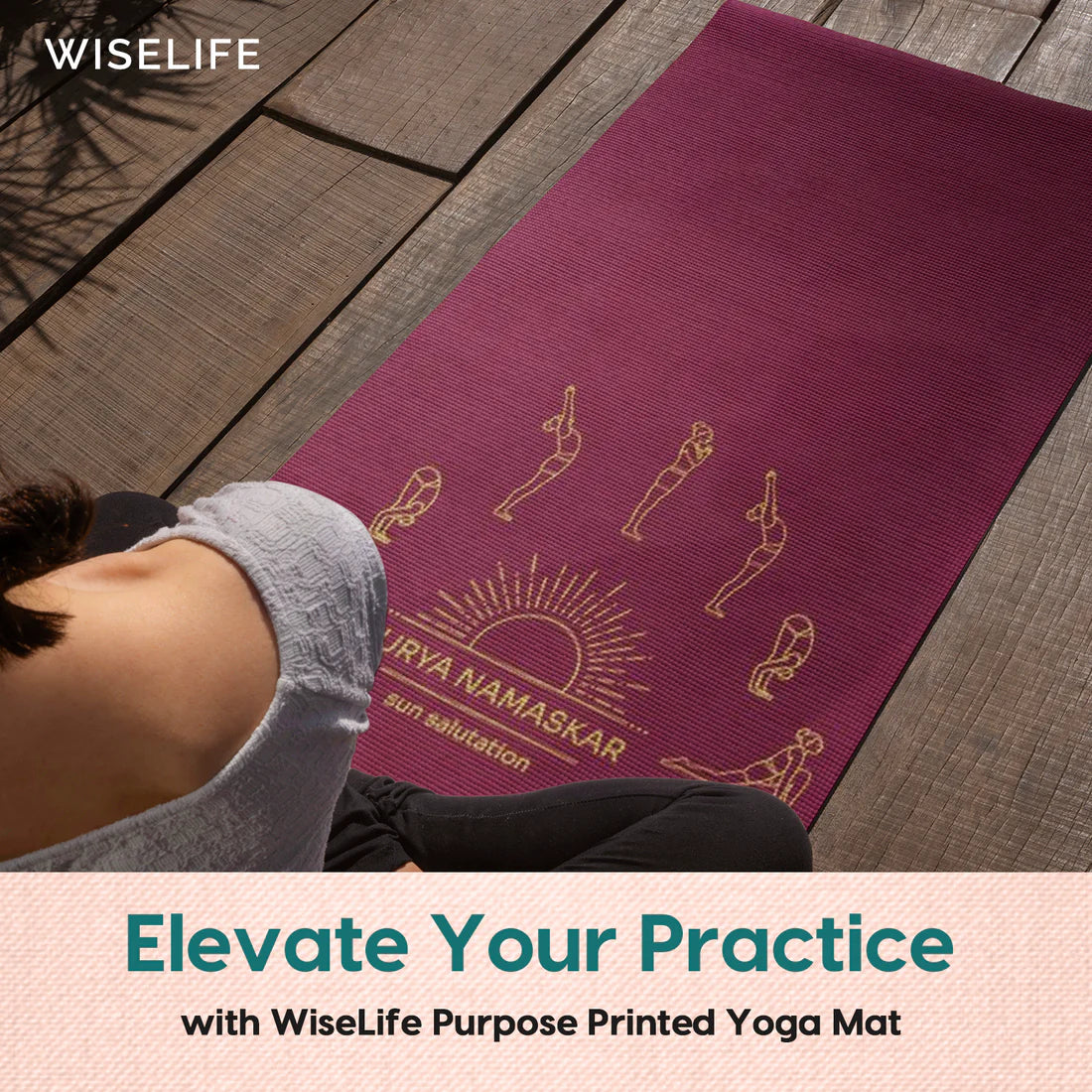 Pro Balance TPE Yoga Mat – Extra Large, Non-Slip & Eco-Friendly
