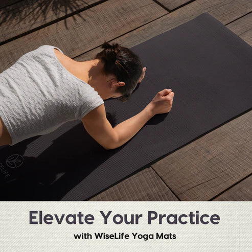 Pro Balance Yoga Mat – 8mm Extra Thick, Non-Slip & Eco-Friendly