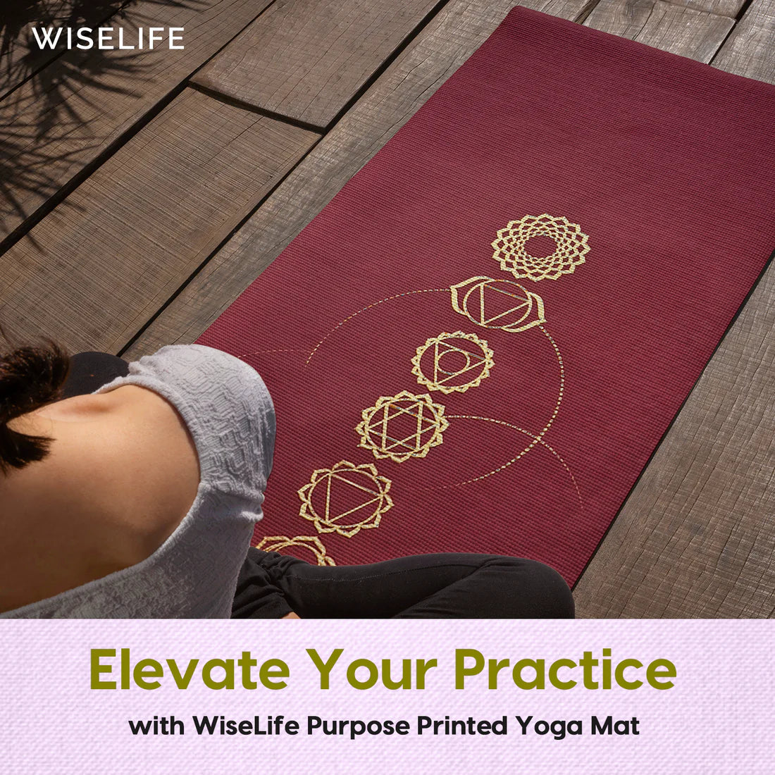 Pro Balance TPE Yoga Mat – Extra Large, Non-Slip & Eco-Friendly