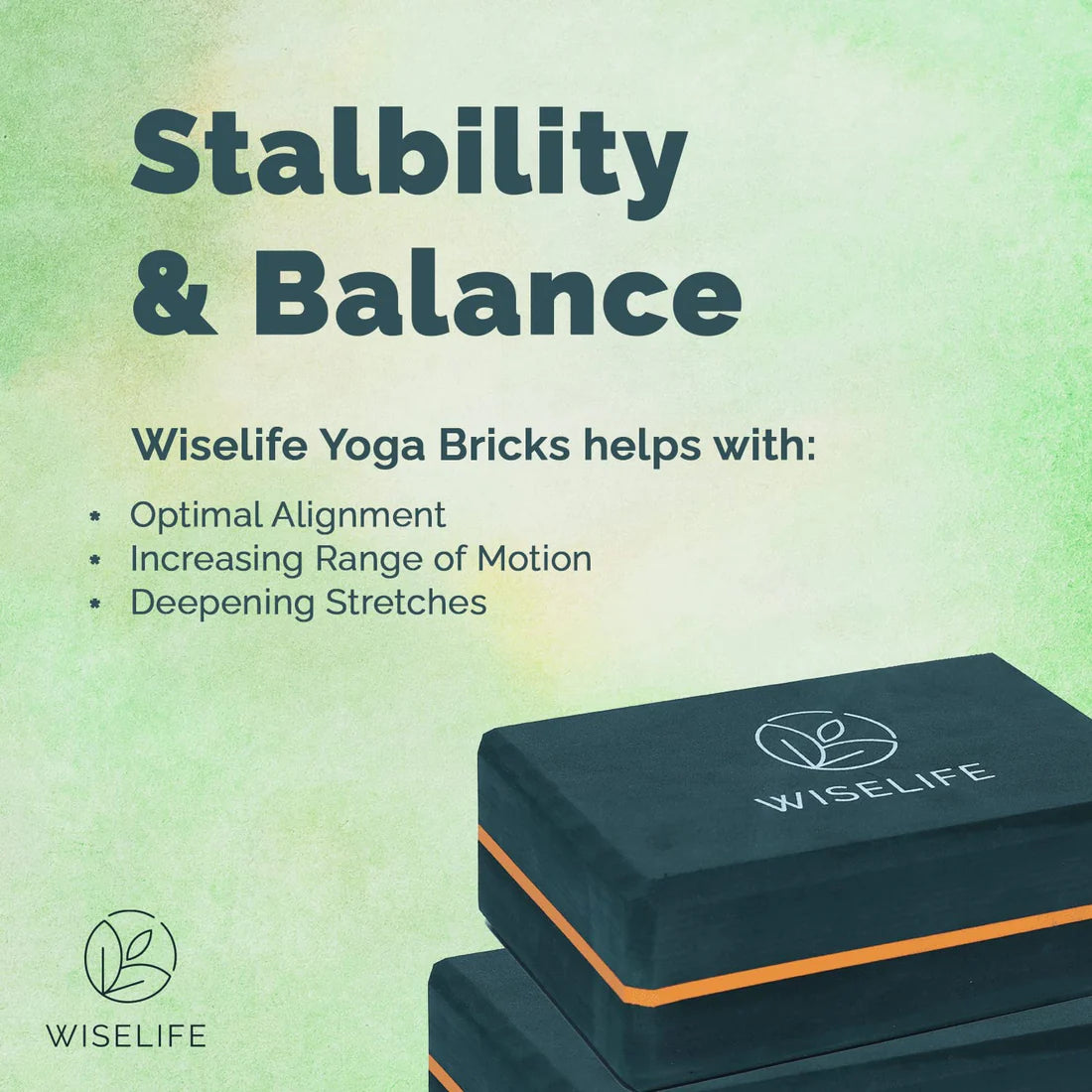 Pro Yoga Blocks – High-Density, Eco-Friendly & Non-Slip Support for Yoga & Workouts