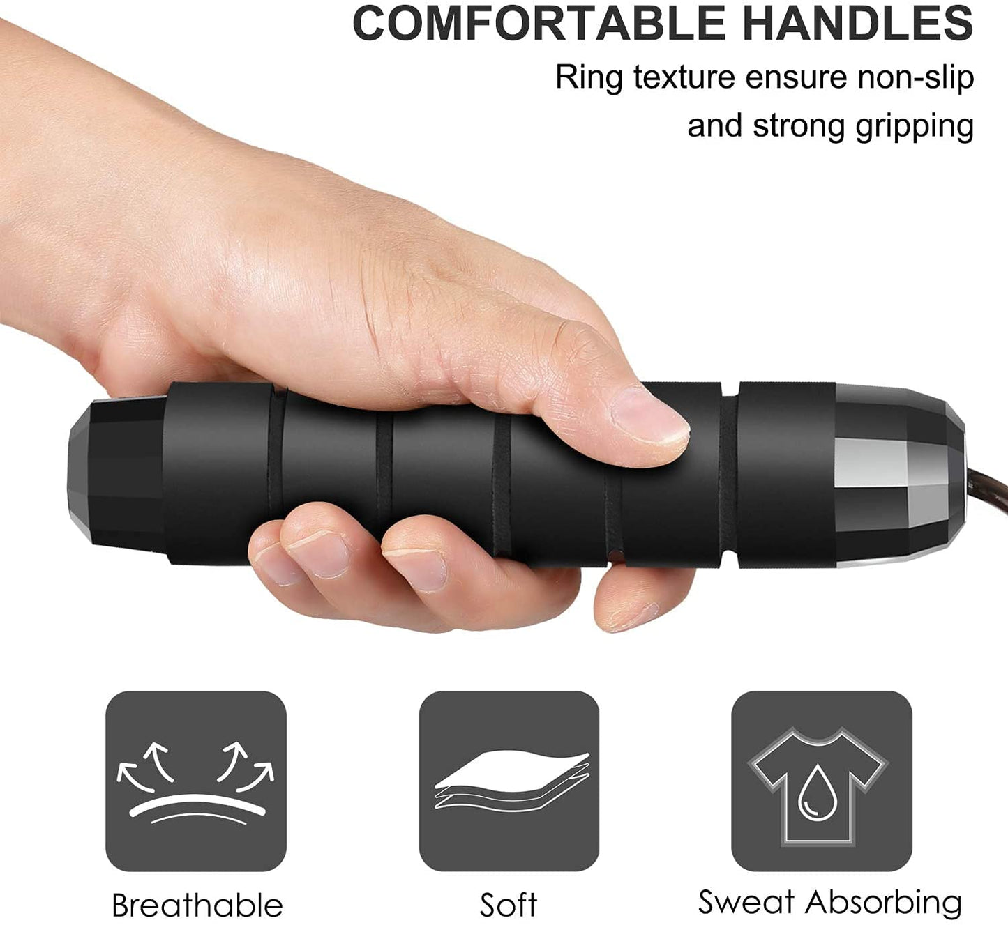 High-Performance Adjustable Jump Rope – Fast, Durable & Tangle-Free for Fitness & Cardio
