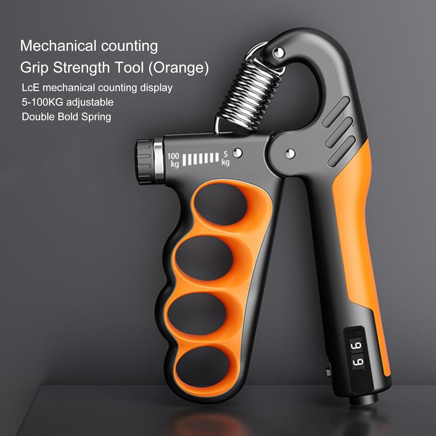 Advanced Hand Grip Strengthener with Adjustable Resistance & Auto Counter