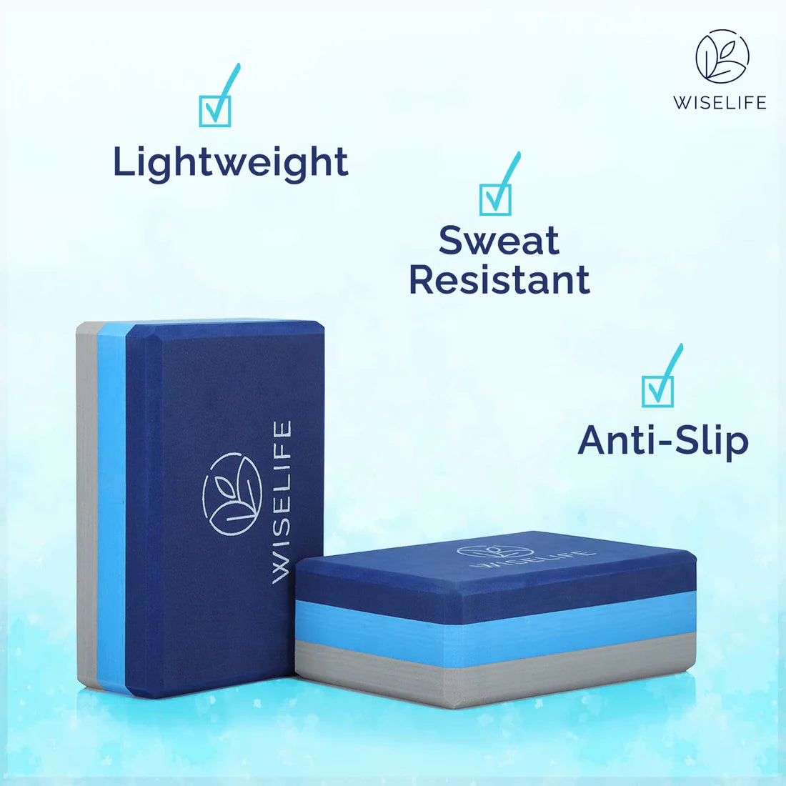 Pro Yoga Blocks – High-Density, Eco-Friendly & Non-Slip Support for Yoga & Workouts