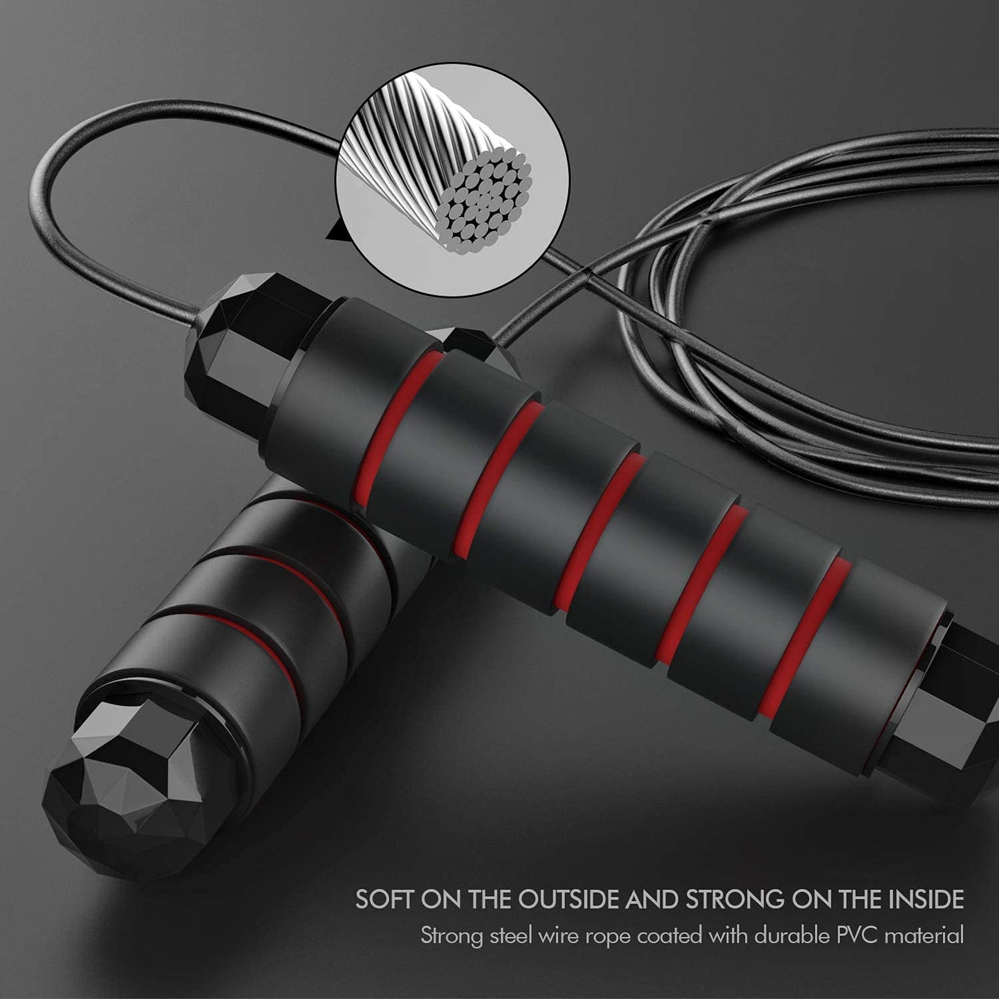 High-Performance Adjustable Jump Rope – Fast, Durable & Tangle-Free for Fitness & Cardio