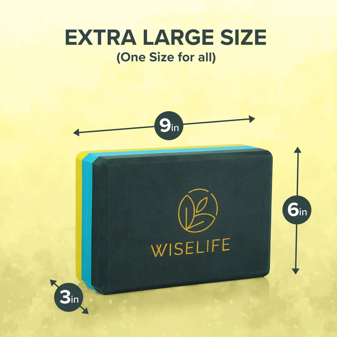 Pro Yoga Blocks – High-Density, Eco-Friendly & Non-Slip Support for Yoga & Workouts