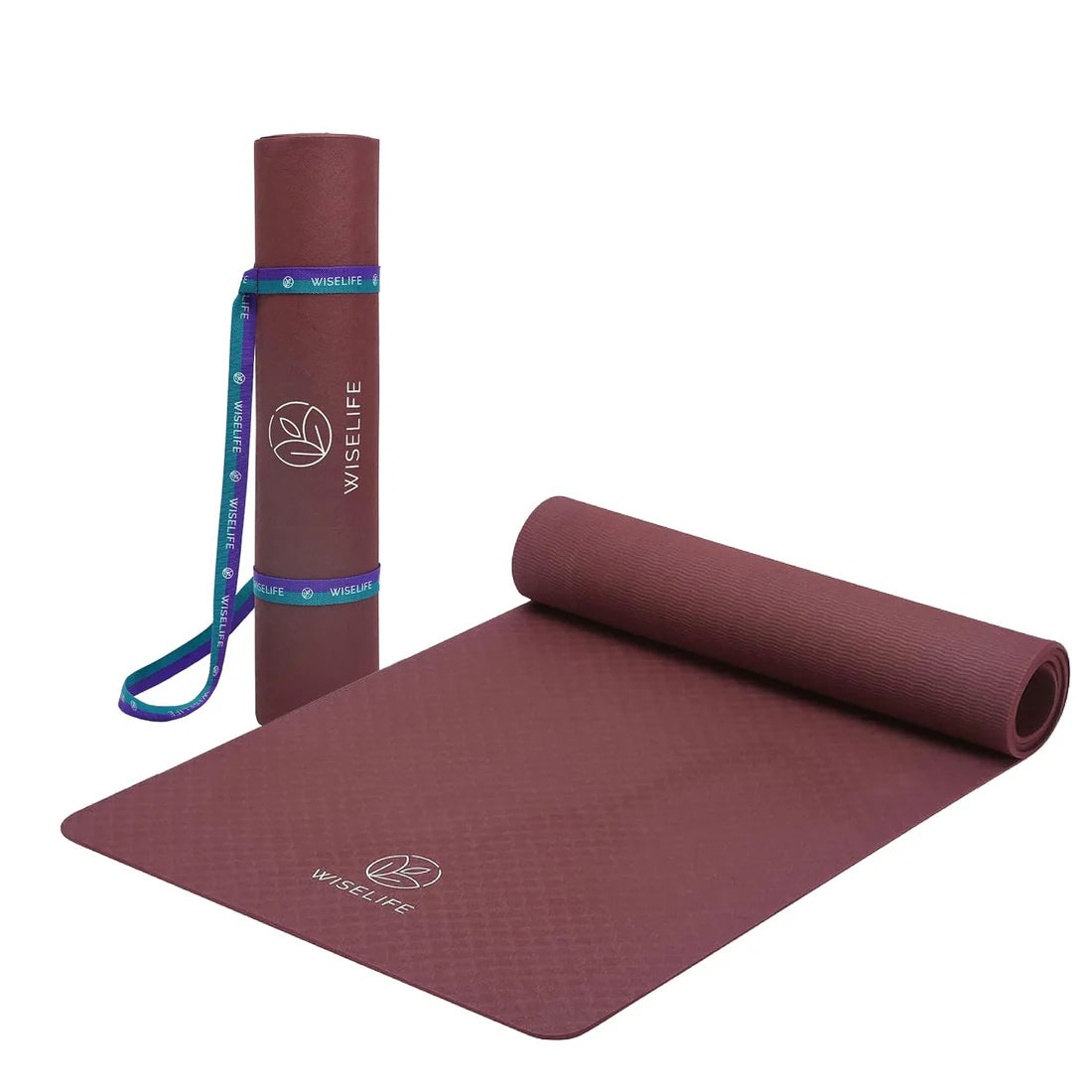 Pro Balance Yoga Mat – 8mm Extra Thick, Non-Slip & Eco-Friendly