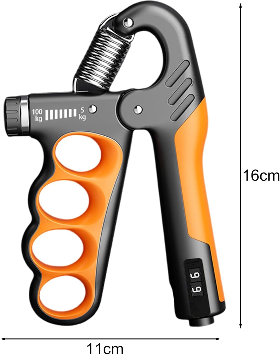 Advanced Hand Grip Strengthener with Adjustable Resistance & Auto Counter