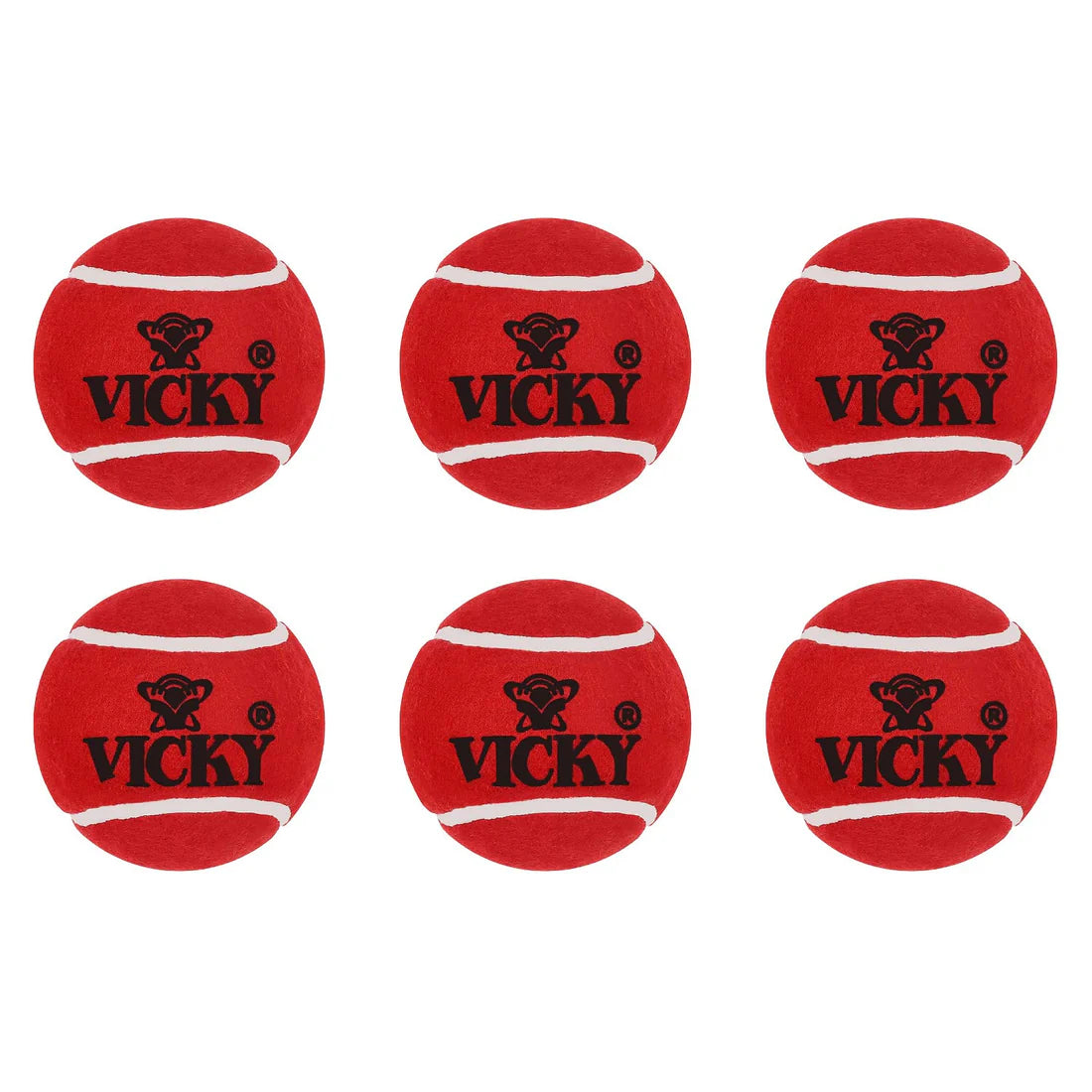Vicky Pressureless Rubber Tennis Ball – Long-Lasting Bounce & Multi-Purpose Use