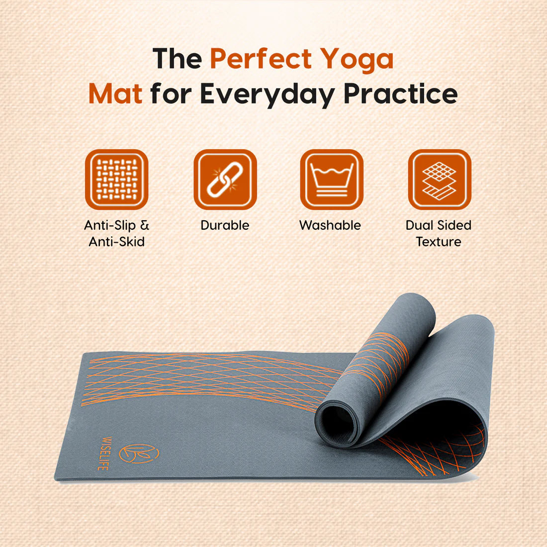 Pro Balance TPE Yoga Mat – Extra Large, Non-Slip & Eco-Friendly