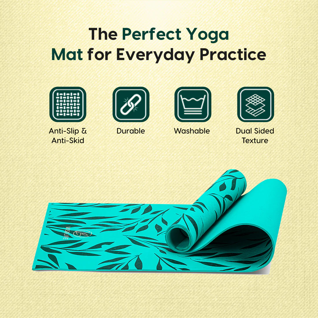 Pro Balance TPE Yoga Mat – Extra Large, Non-Slip & Eco-Friendly