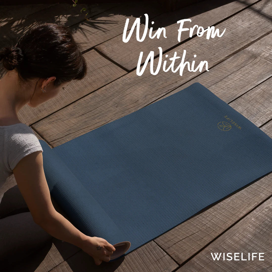 Pro Balance Yoga Mat – 8mm Extra Thick, Non-Slip & Eco-Friendly