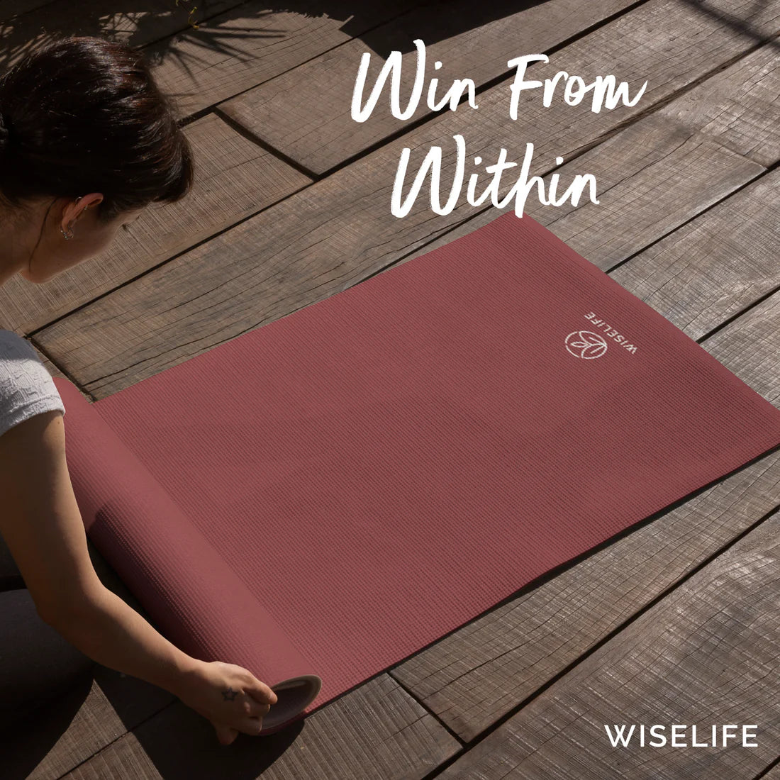 Pro Balance Yoga Mat – 8mm Extra Thick, Non-Slip & Eco-Friendly