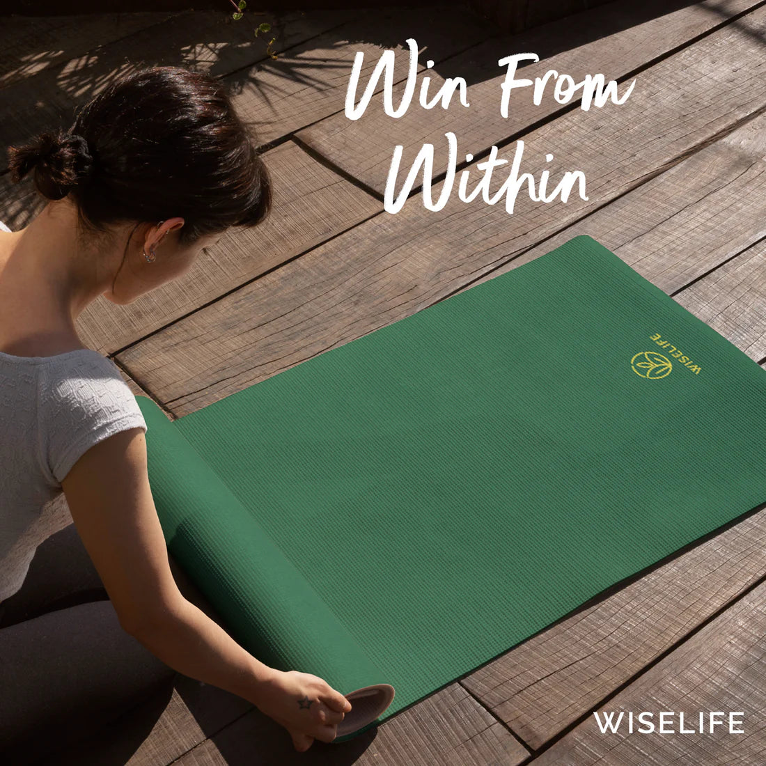 Pro Balance Yoga Mat – 8mm Extra Thick, Non-Slip & Eco-Friendly
