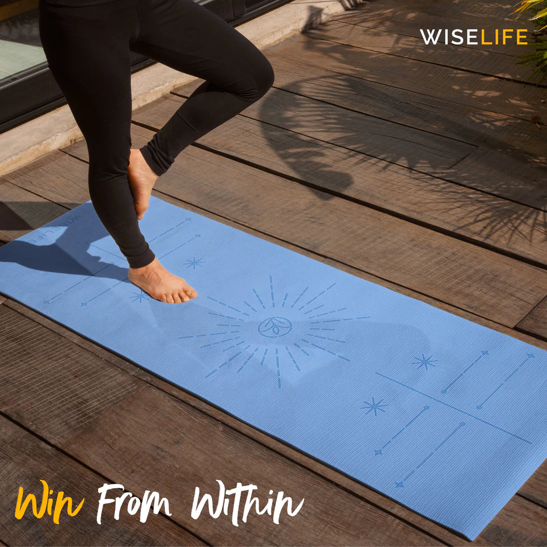 Dual Layer Yoga Mat – Extra Large, Non-Slip & Eco-Friendly