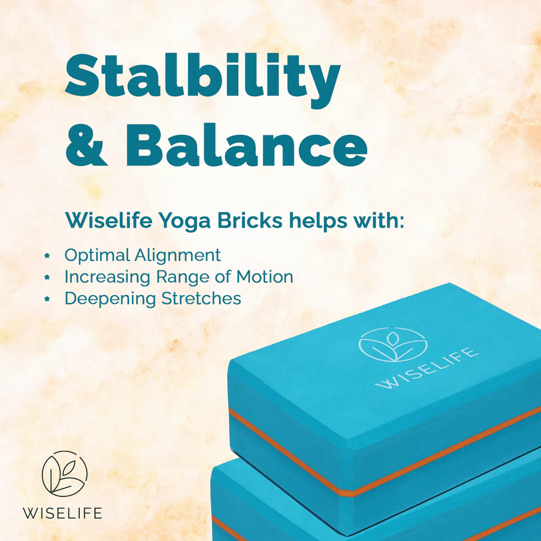 Pro Yoga Blocks – High-Density, Eco-Friendly & Non-Slip Support for Yoga & Workouts