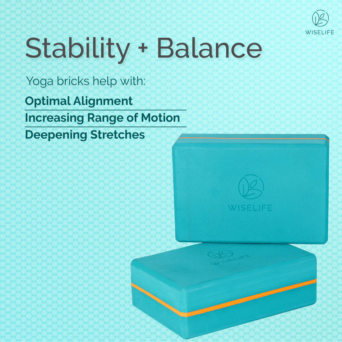 Pro Yoga Blocks – High-Density, Eco-Friendly & Non-Slip Support for Yoga & Workouts
