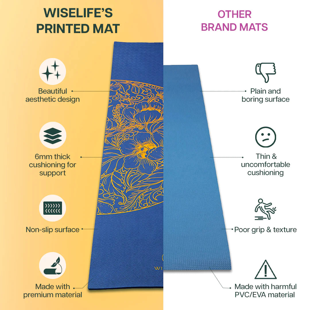 Pro Balance TPE Yoga Mat – Extra Large, Non-Slip & Eco-Friendly