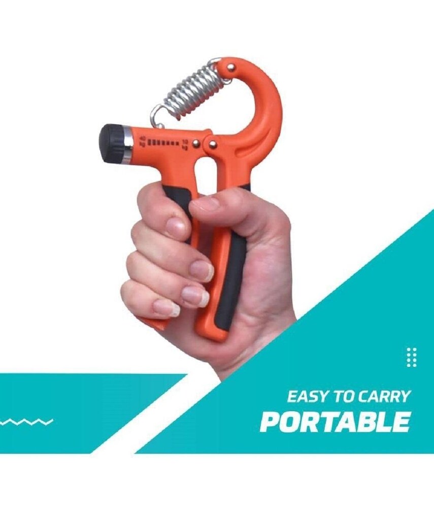 Adjustable 10-40 kg Hand Grip Strengthener with Counter | Forearm & Grip Exerciser