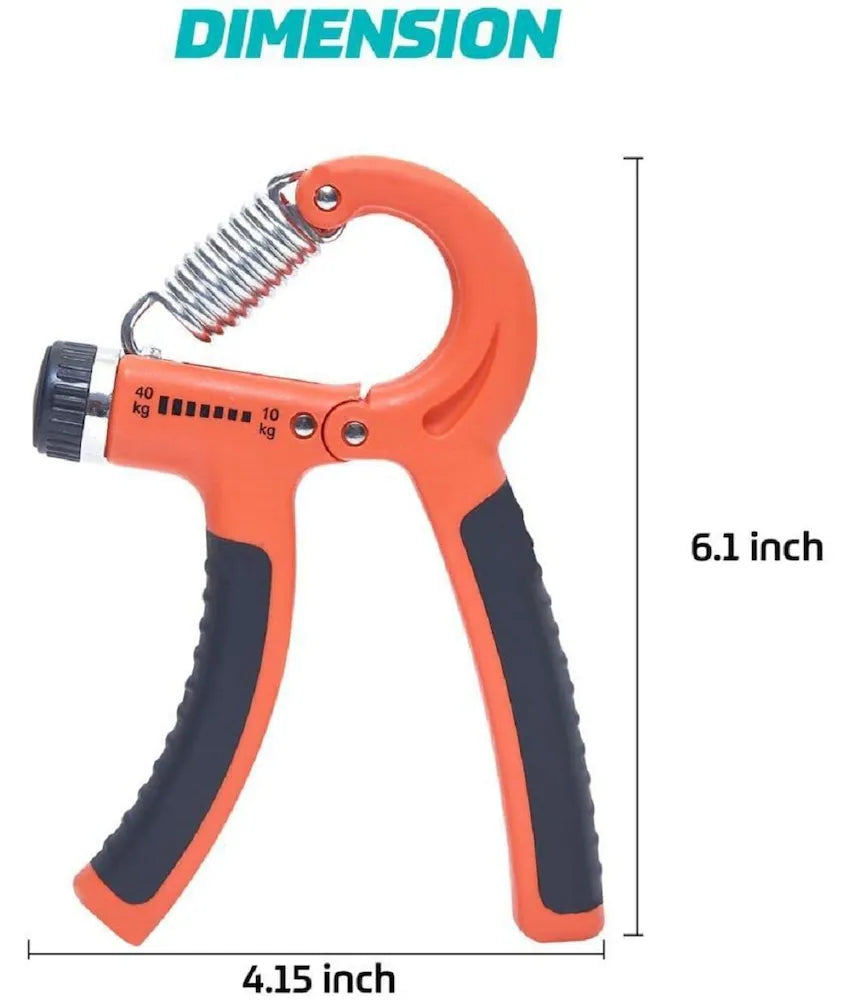 Adjustable 10-40 kg Hand Grip Strengthener with Counter | Forearm & Grip Exerciser