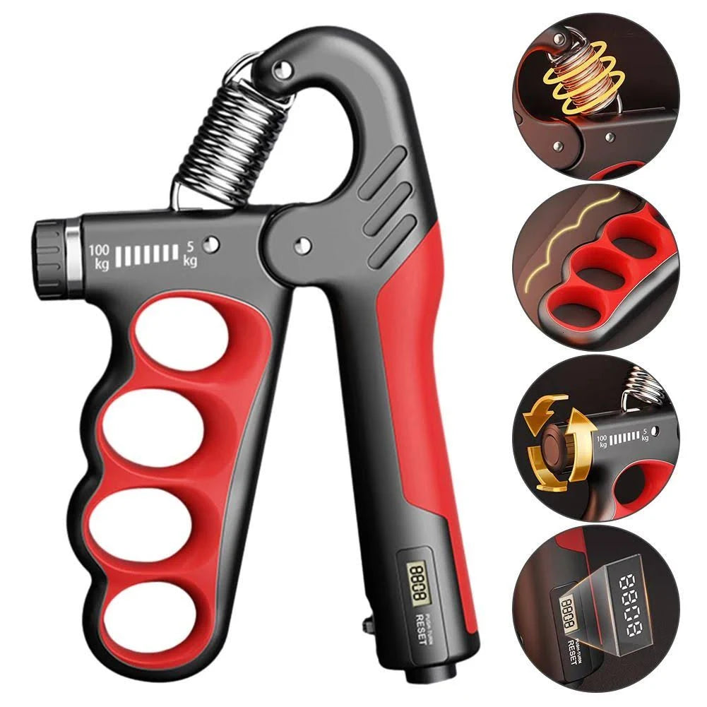 Advanced Hand Grip Strengthener with Adjustable Resistance & Auto Counter