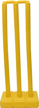 Durable Cricket Plastic Stump Set with Bails & Base