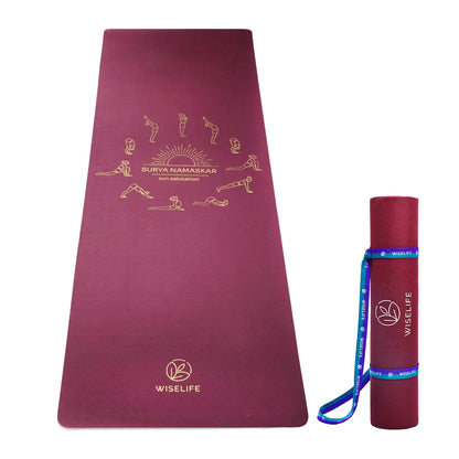 Pro Balance TPE Yoga Mat – Extra Large, Non-Slip & Eco-Friendly