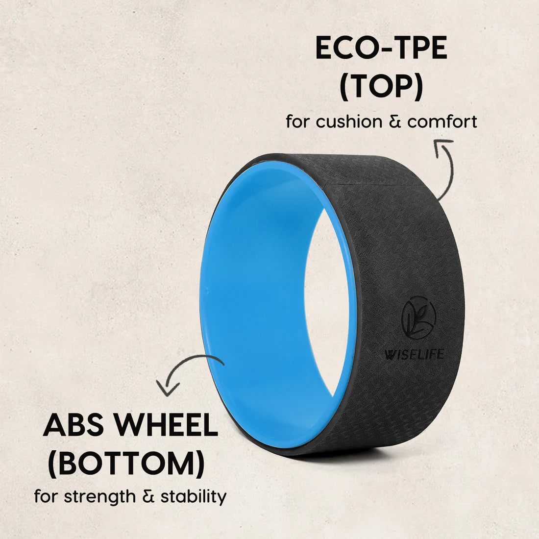 Yoga Back Wheel – Ultimate Support for Flexibility & Pain Relief