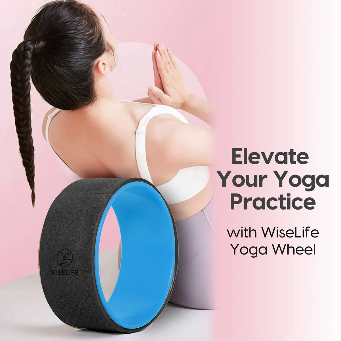 Yoga Back Wheel – Ultimate Support for Flexibility & Pain Relief