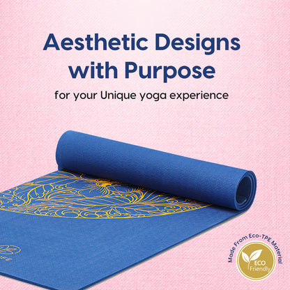 Pro Balance TPE Yoga Mat – Extra Large, Non-Slip & Eco-Friendly