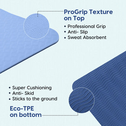 Pro Balance Yoga Mat – Extra Large, Non-Slip & Eco-Friendly