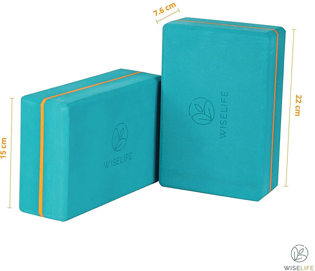 Pro Yoga Blocks – High-Density, Eco-Friendly & Non-Slip Support for Yoga & Workouts