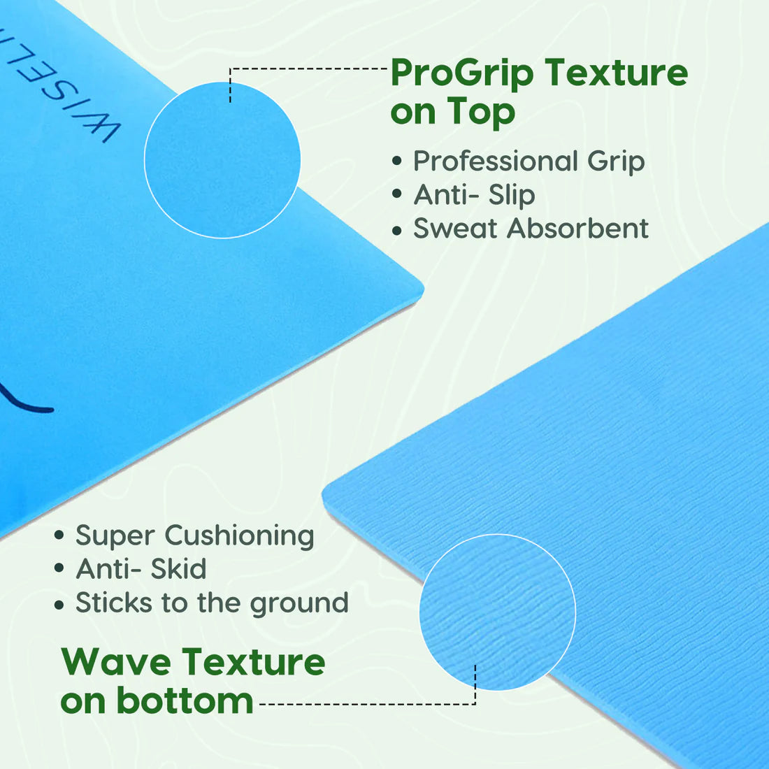 True Alignment Yoga Mat – Extra Large, Non-Slip & Eco-Friendly
