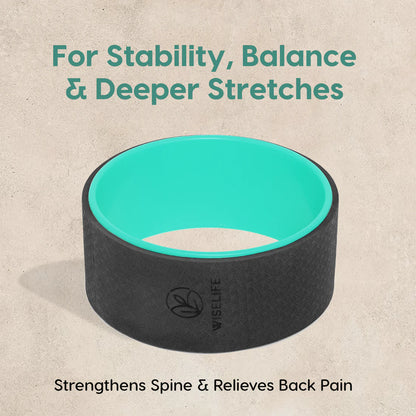 Yoga Back Wheel – Ultimate Support for Flexibility & Pain Relief