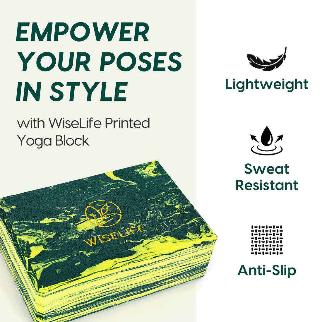 Pro Yoga Blocks – High-Density, Eco-Friendly & Non-Slip Support for Yoga & Workouts