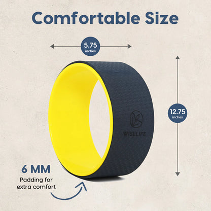 Yoga Back Wheel – Ultimate Support for Flexibility & Pain Relief