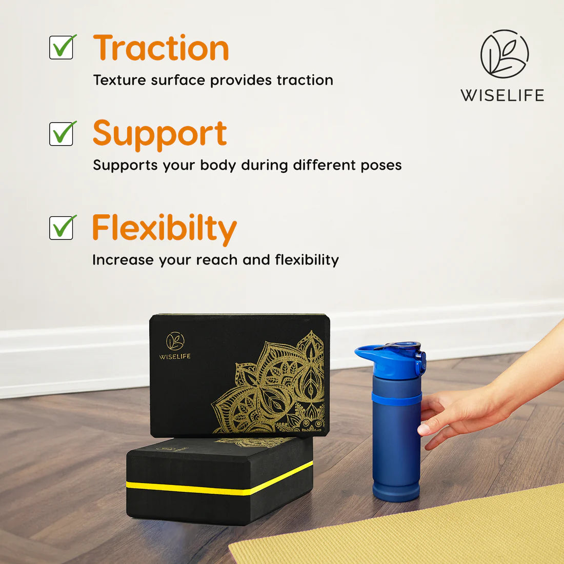 Pro Yoga Blocks – Ultimate Support for Your Yoga Practice