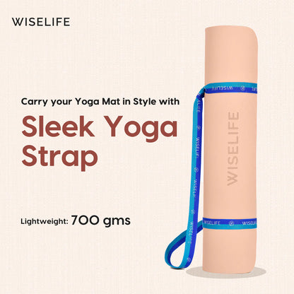 WiseLife Dual Layer Yoga Mat – Extra Large, Non-Slip & Eco-Friendly