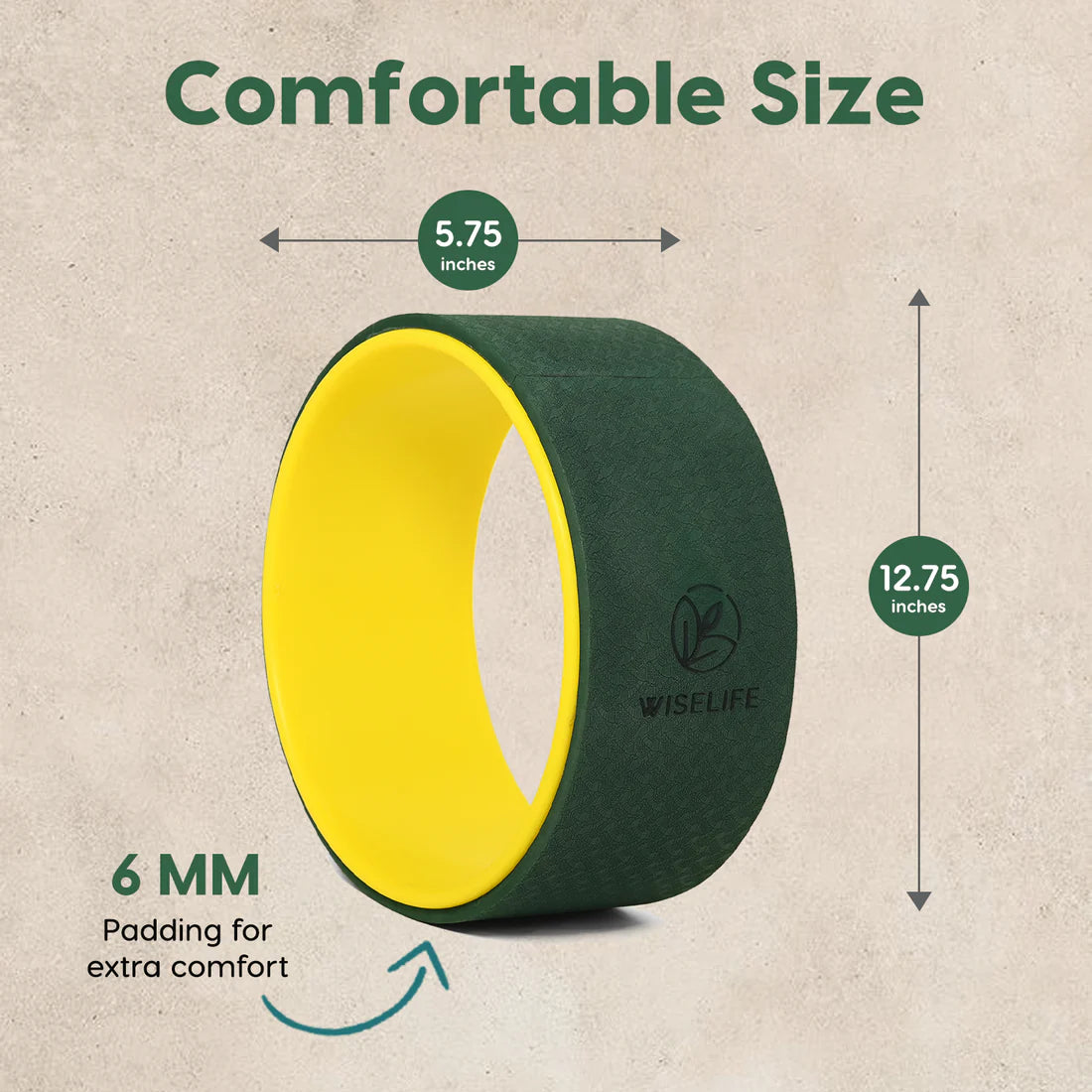 Yoga Back Wheel – Ultimate Support for Flexibility & Pain Relief