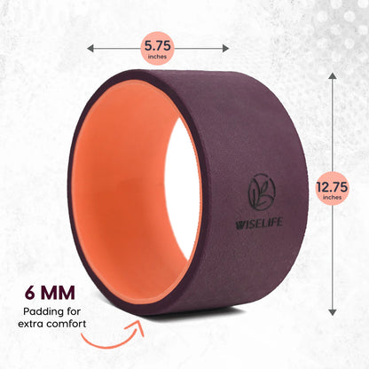 Yoga Back Wheel – Ultimate Support for Flexibility & Pain Relief