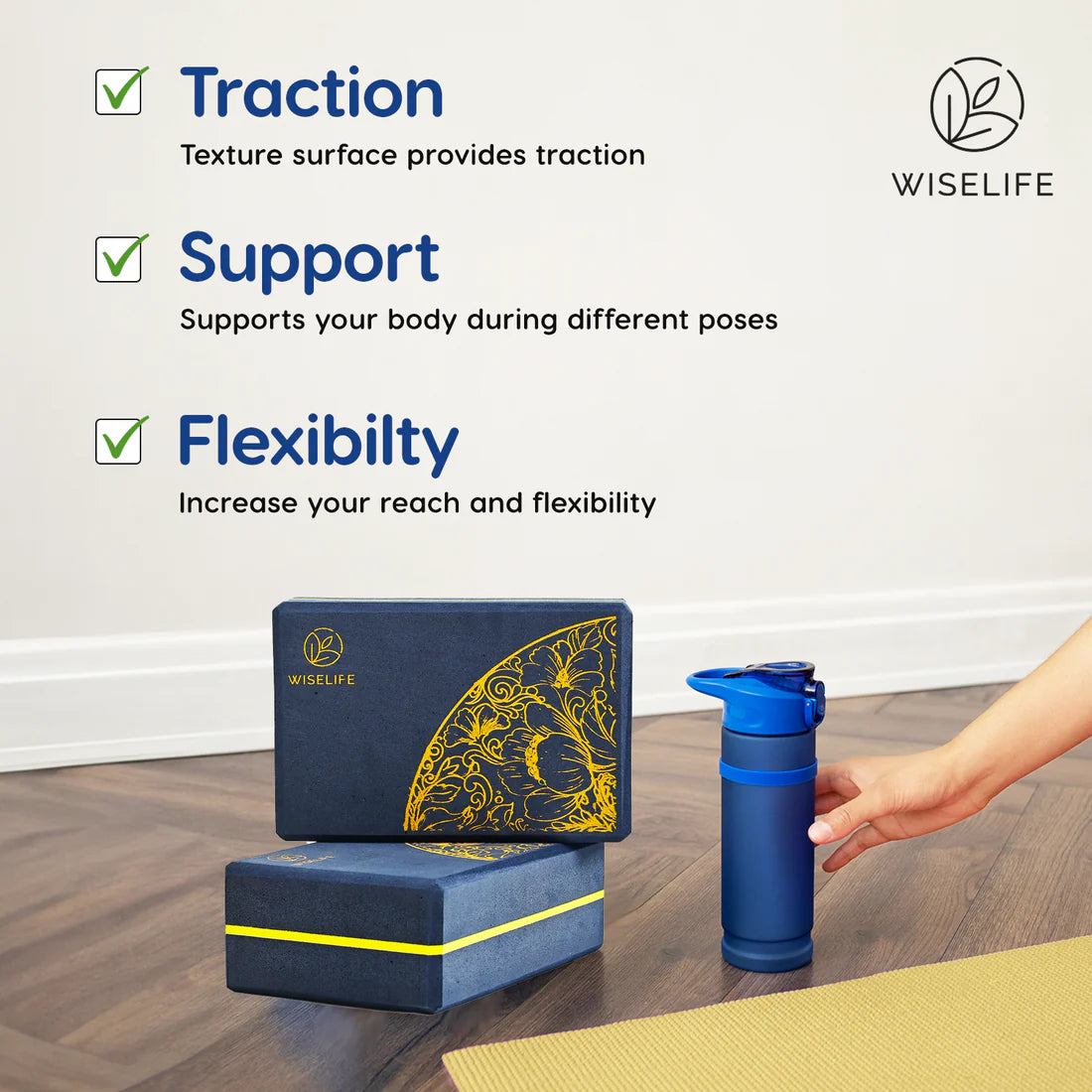 Pro Yoga Blocks – Ultimate Support for Your Yoga Practice