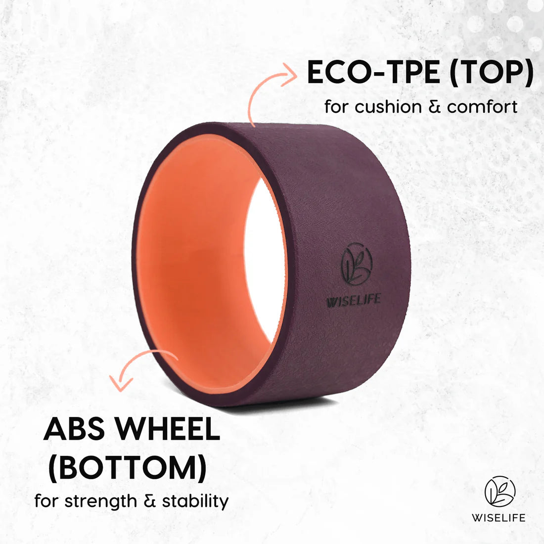Yoga Back Wheel – Ultimate Support for Flexibility & Pain Relief